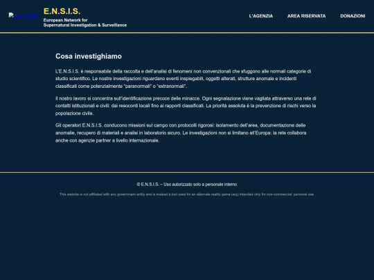 investigazioni screenshot