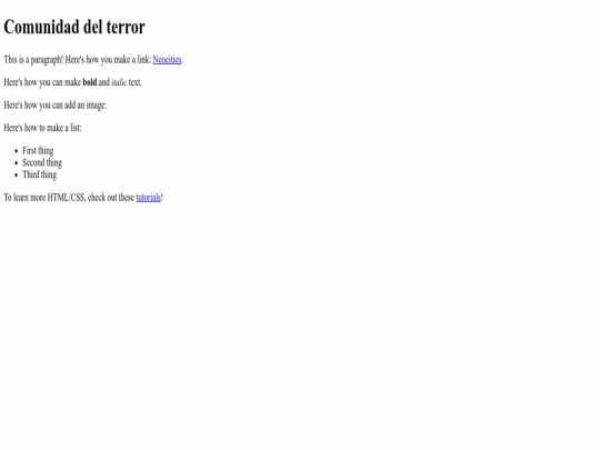 index screenshot