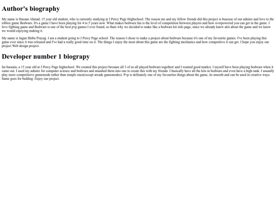 biography screenshot