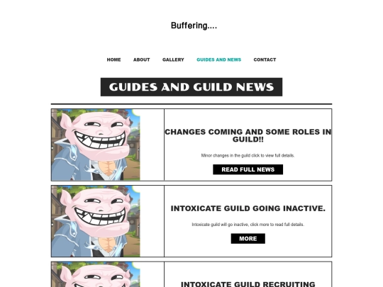 blog screenshot