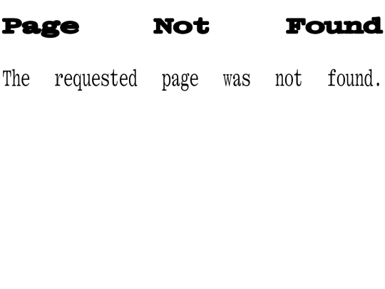 not_found screenshot