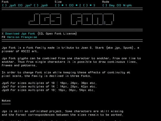 fonts/jgs-main/web-specimen screenshot