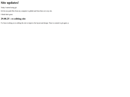 updates screenshot