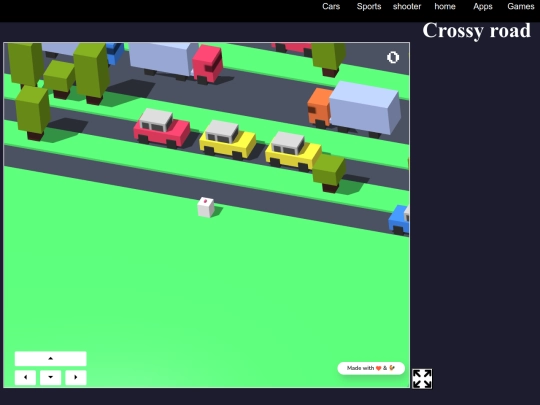games/crossy road screenshot