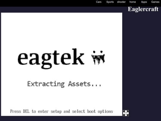 games/eaglercraft screenshot