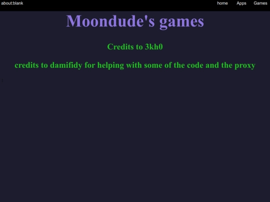 games screenshot