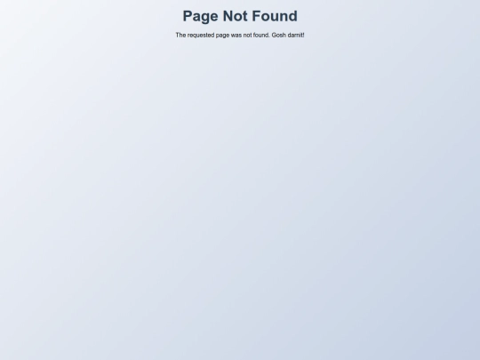 not_found screenshot