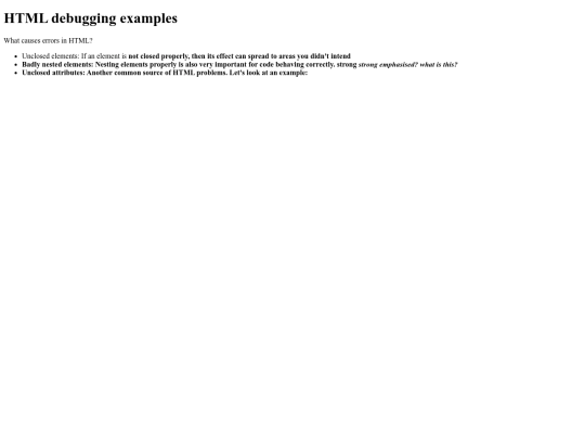 debug-example screenshot