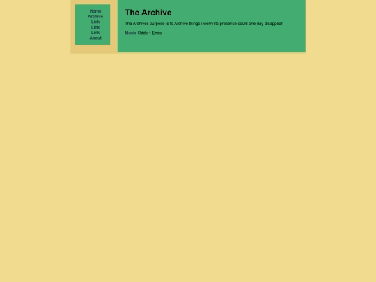 archive screenshot