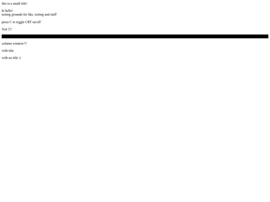testing screenshot