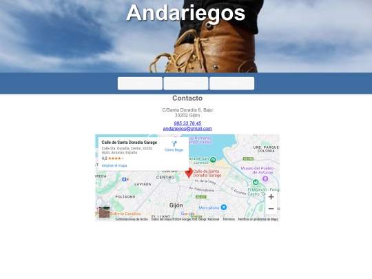 SitioWeb03/contacto screenshot