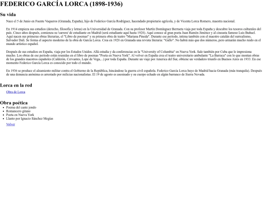 Tarea04/autores/lorca screenshot