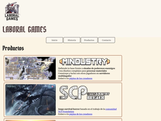 nuevo-LABORAL_GAMES/productos screenshot