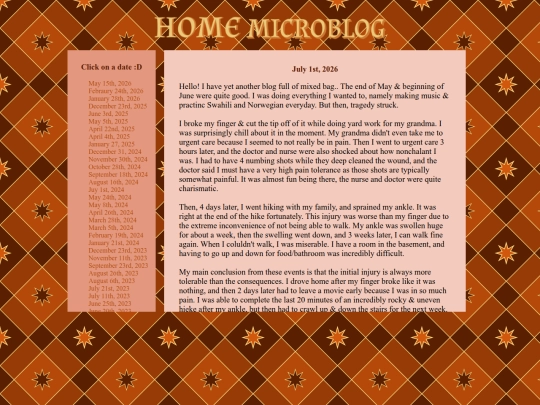 blog screenshot
