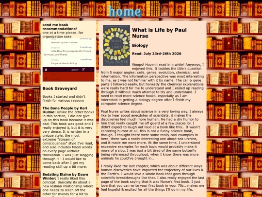 books screenshot