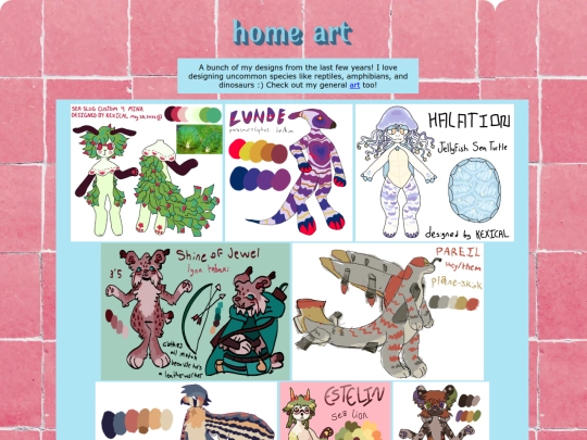 designs screenshot