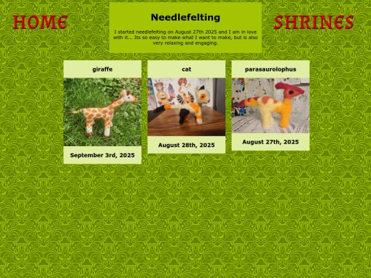 needlefelting screenshot