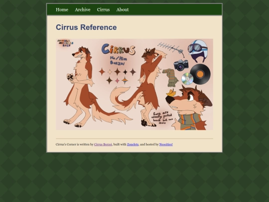 cirrus screenshot