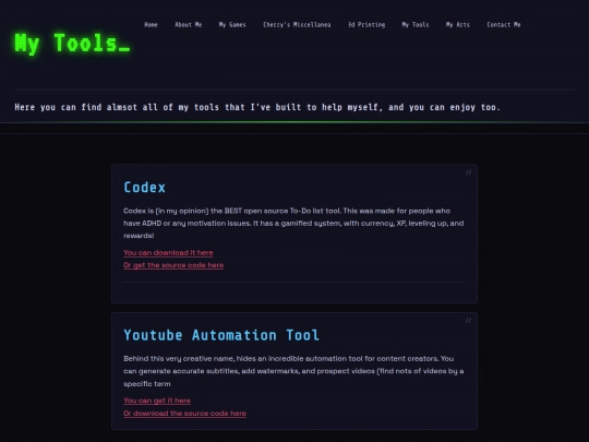 tool screenshot