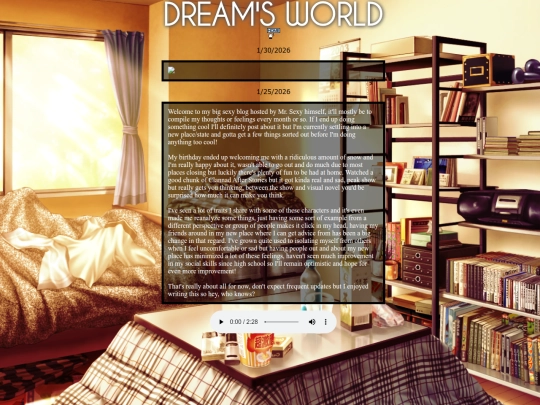 blog screenshot