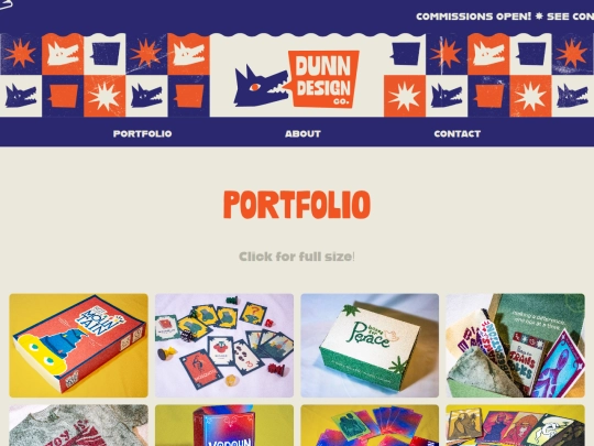 portfolio screenshot
