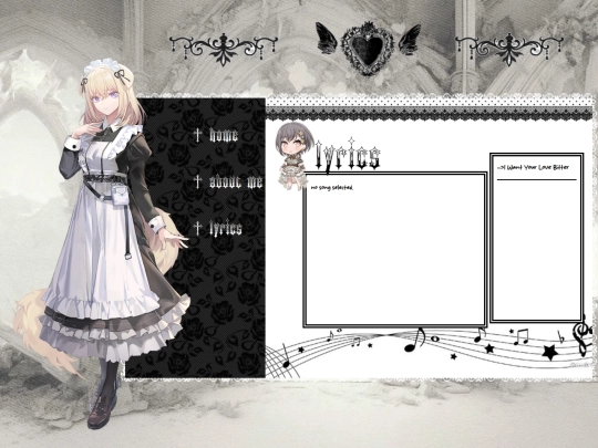 lyrics screenshot