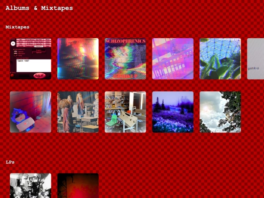albums screenshot