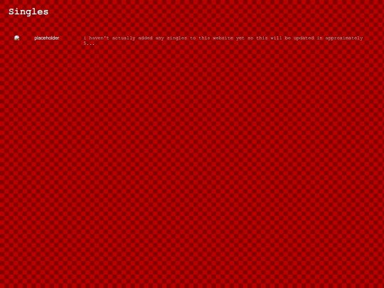 singles screenshot
