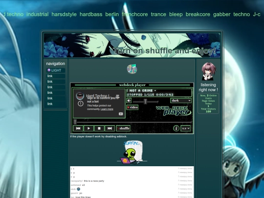darkmode screenshot