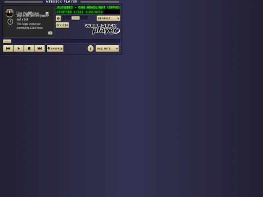 webdeck-player2 screenshot