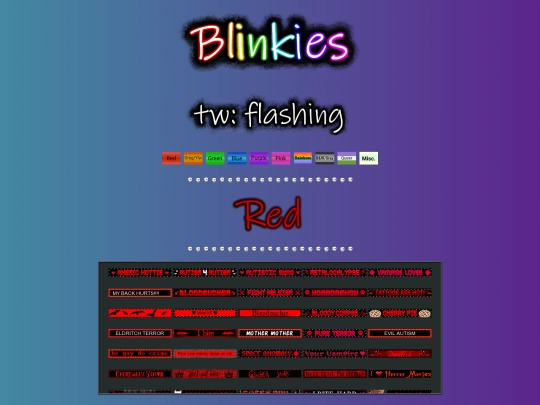 blinkies screenshot