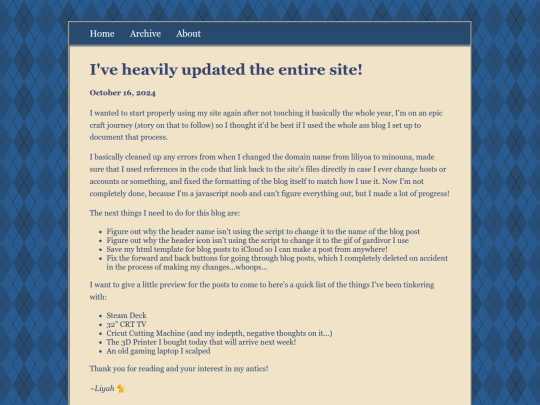 zonelets/posts/10-17-2024-My-Return-to-my-Domain! screenshot