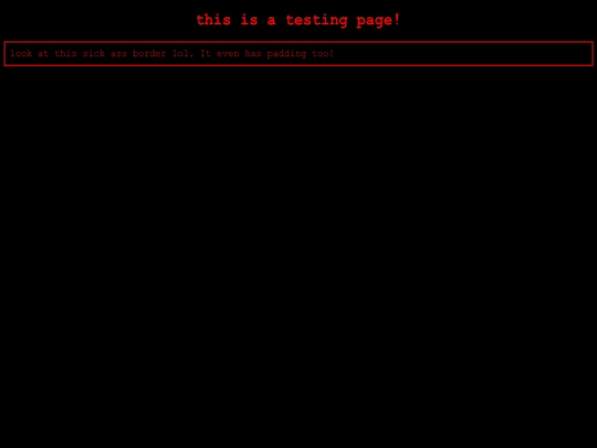 1st page!/newpage screenshot