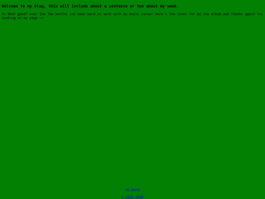 blog screenshot