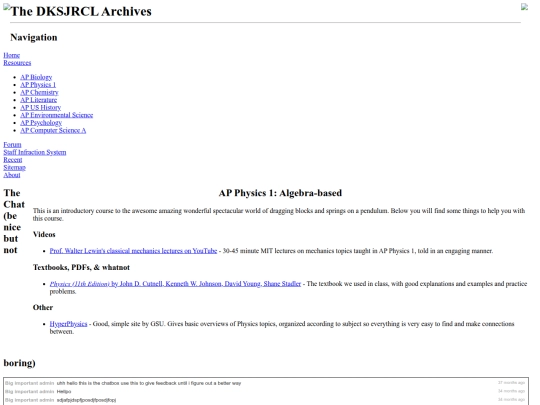 neocities-dksjrcl/ap/physics-1 screenshot