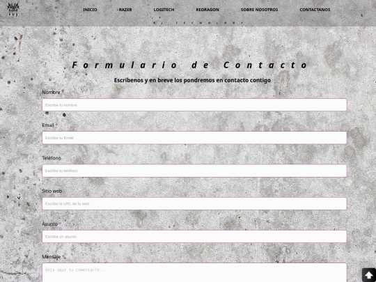 Contactanos screenshot