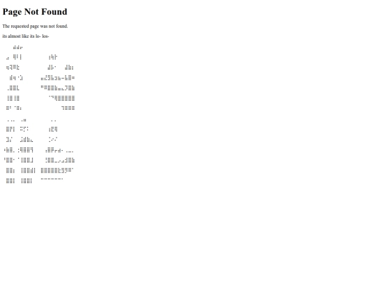 not_found screenshot