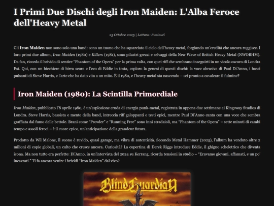 blog/iron-maiden-primi-due-dischi screenshot