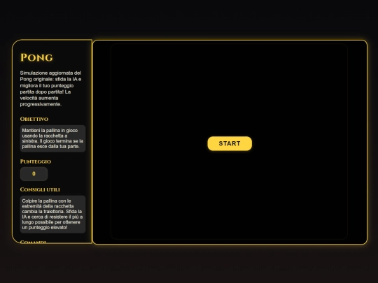 games/pong screenshot