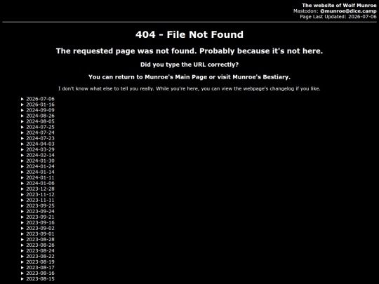 not_found screenshot