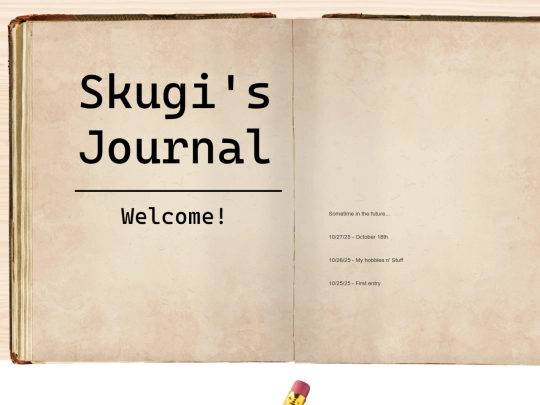 journal screenshot