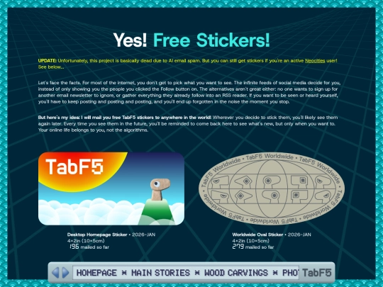 stickers screenshot