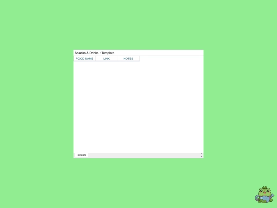 foods/snacksndrinks screenshot