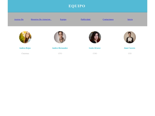 Equipo screenshot