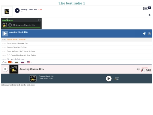 classichits screenshot