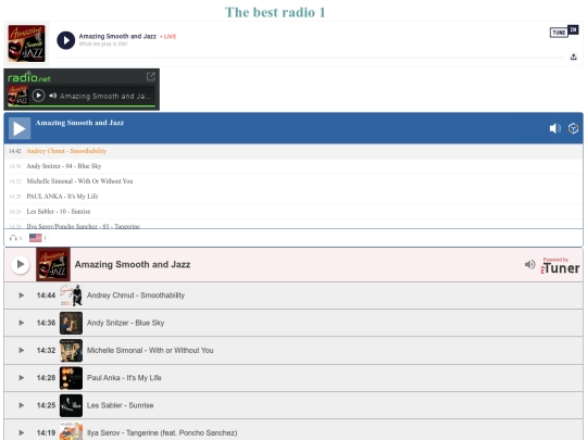 smoothandjazz screenshot