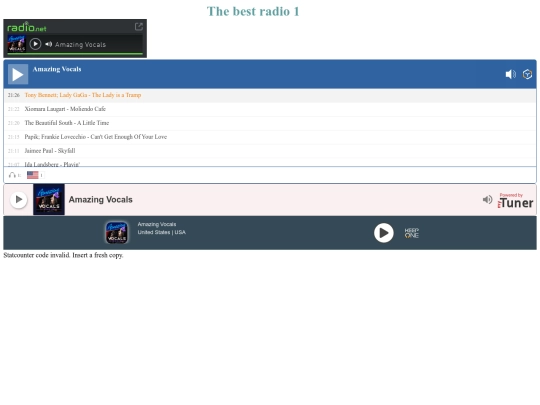vocals screenshot