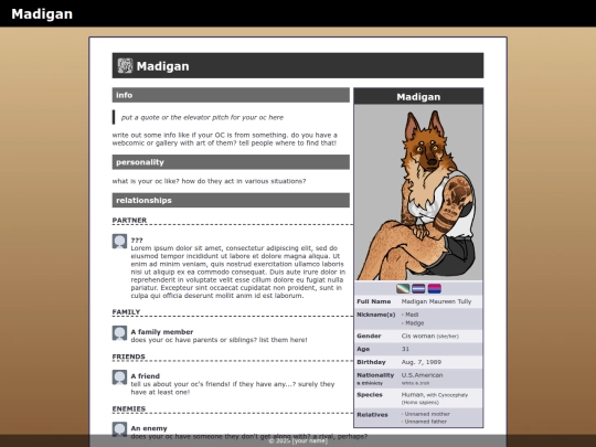 ocs/mona_n_co/madigan screenshot