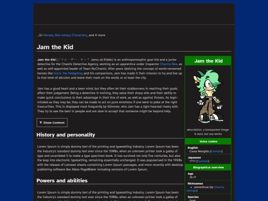 ocs/sth/jam screenshot