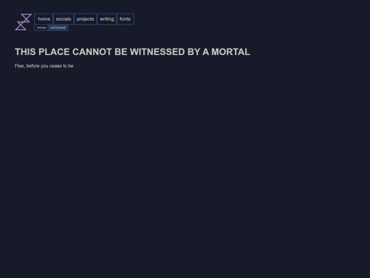 not_found screenshot
